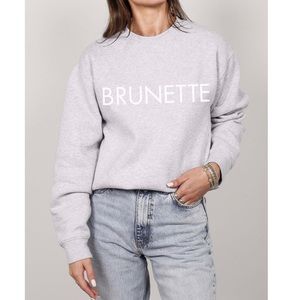 Brunette the Label Classic Crew Neck Sweatshirt